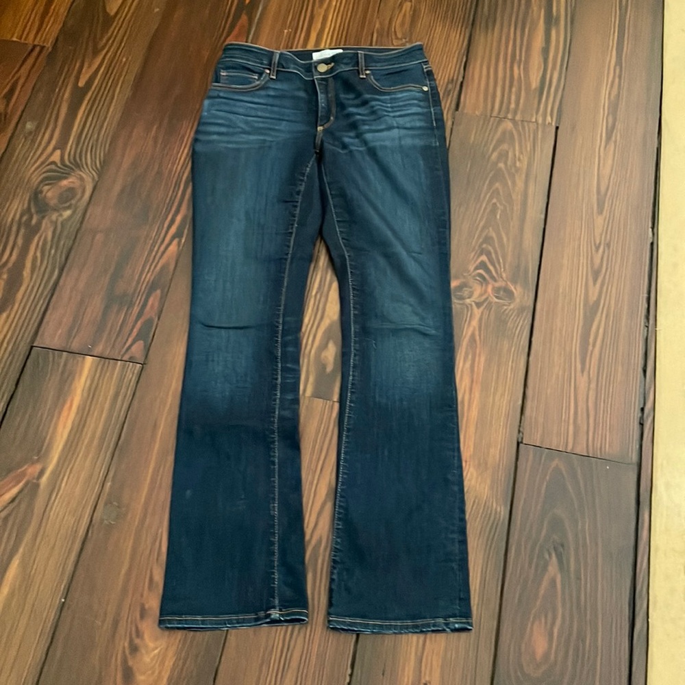 Loft mid rise bootcut jeans